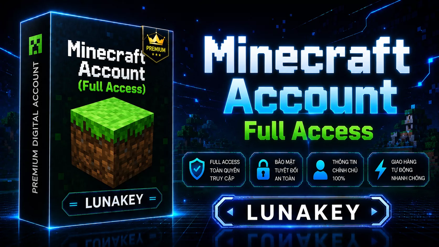 Minecraft Account (Full Access)
