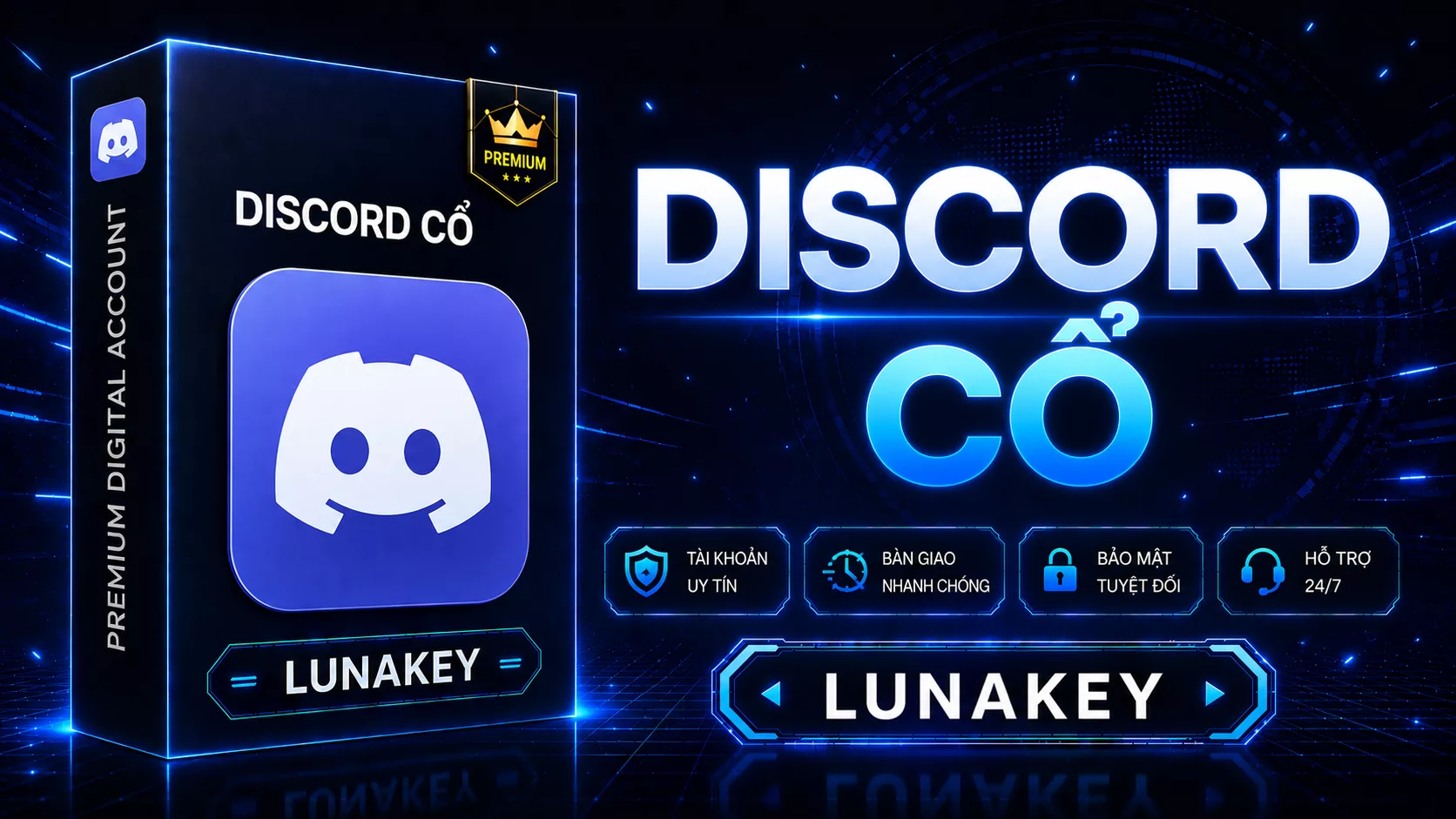 TÀI KHOẢN DISCORD CỔ