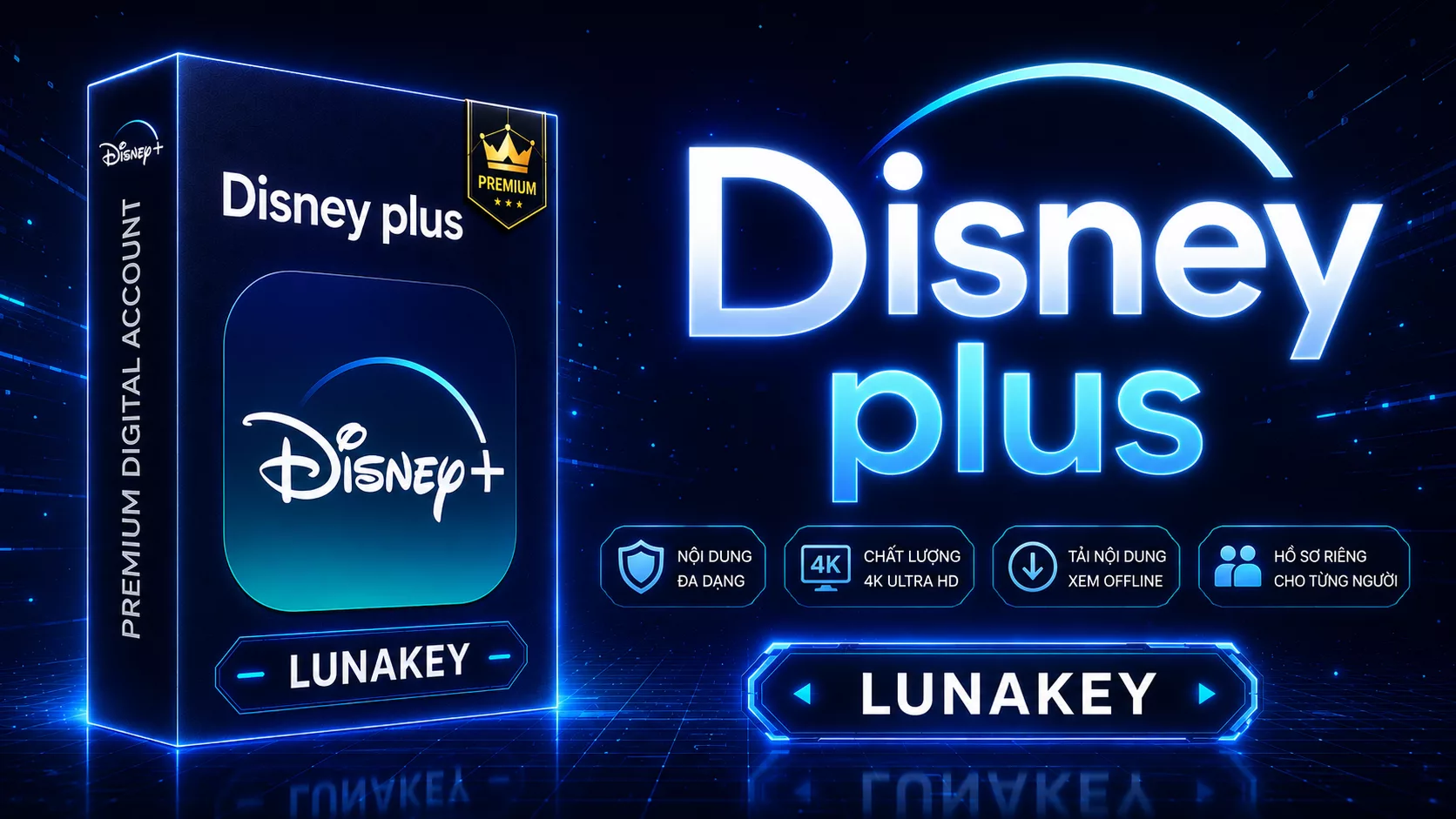 Tài khoản Disney Plus